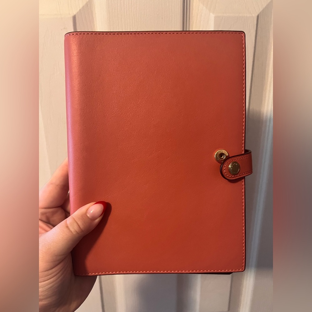 Leather Coach Journal and Notebook